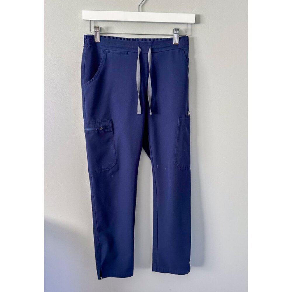 Figs Navy Blue Track Pants